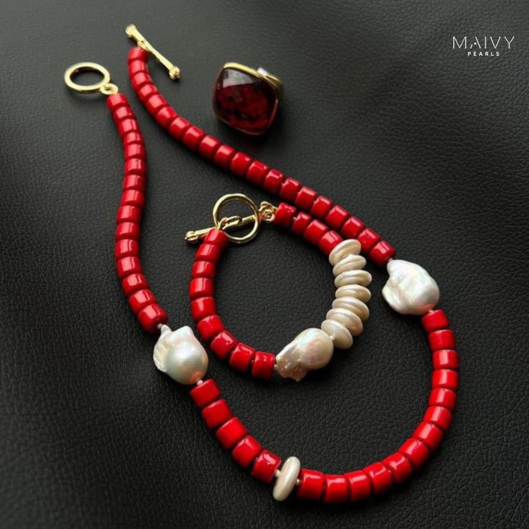 day-chuyen-san-ho-do-va-ngoc-trai-trang-Ruby-Tide